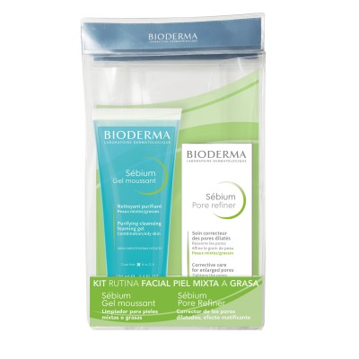 KIT Sebium Pore Refiner 40ml + Sebium Gel Moussant 100ml Obsequio 